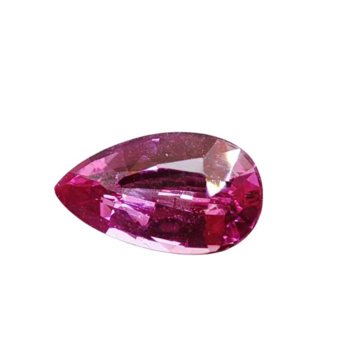 Pear Shaped Pink Sapphire