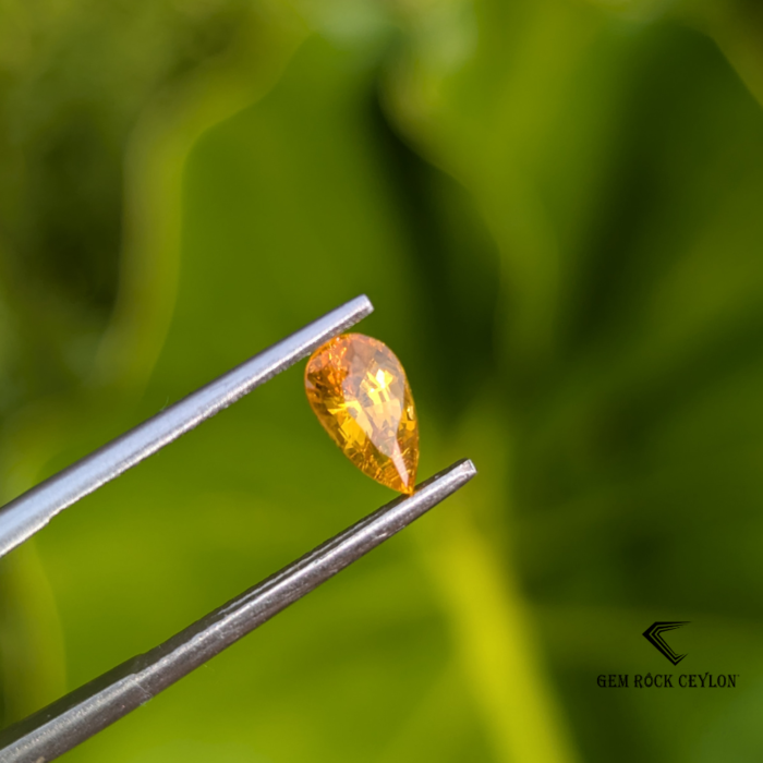 radiant natural yellow sapphire - Image 5