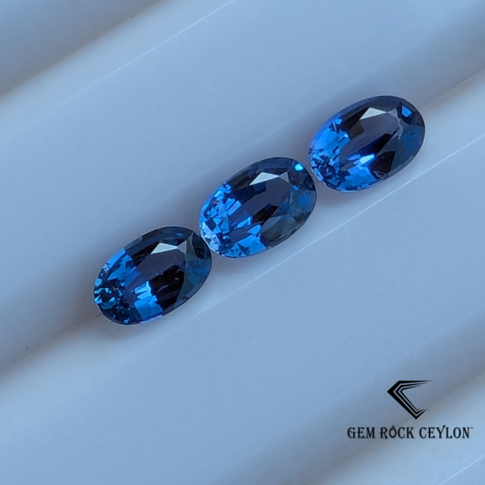 Natural Blue Sapphire Set - Image 5