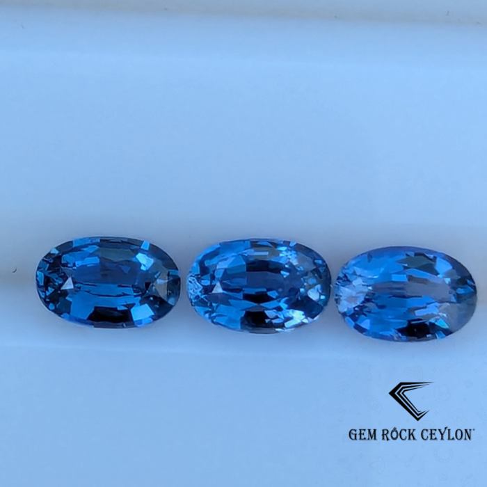 Natural Blue Sapphire Set - Image 2