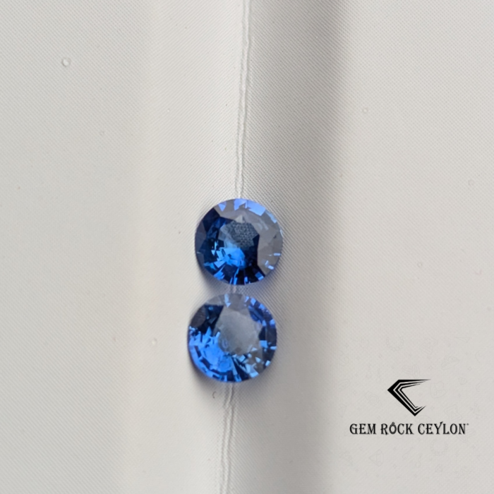 Natural Blue Sapphire Pair - Image 4