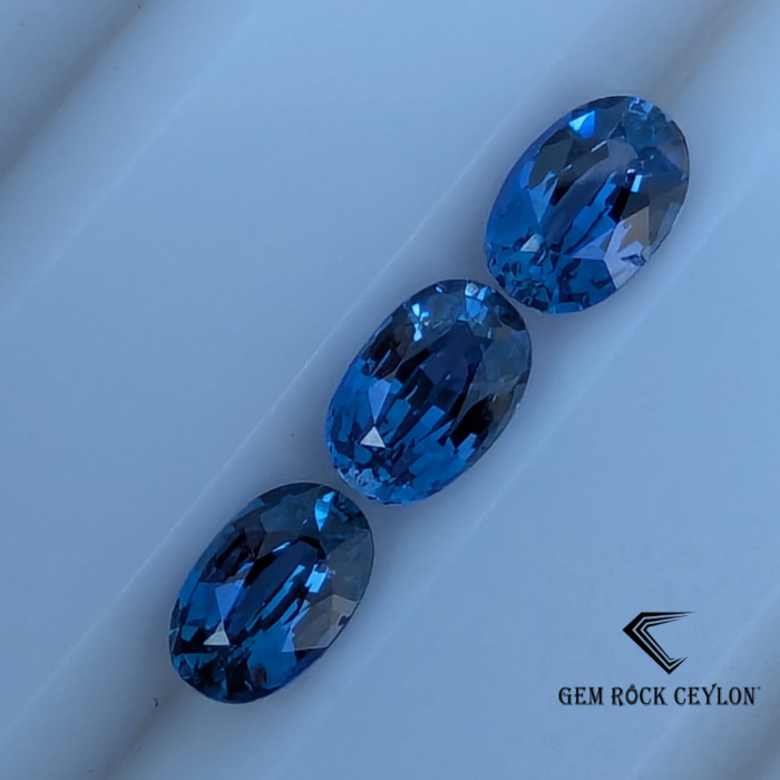 Natural Blue Sapphire Set - Image 6