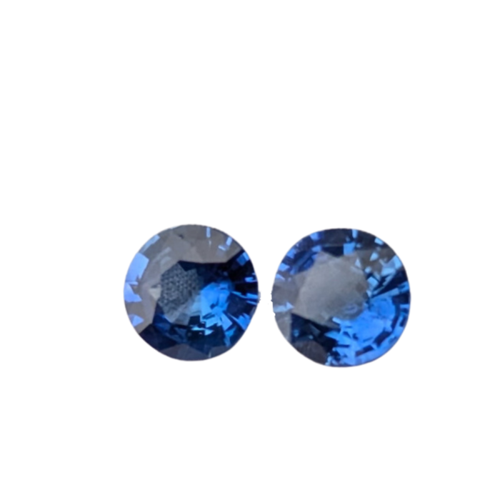 Natural Blue Sapphire Pair