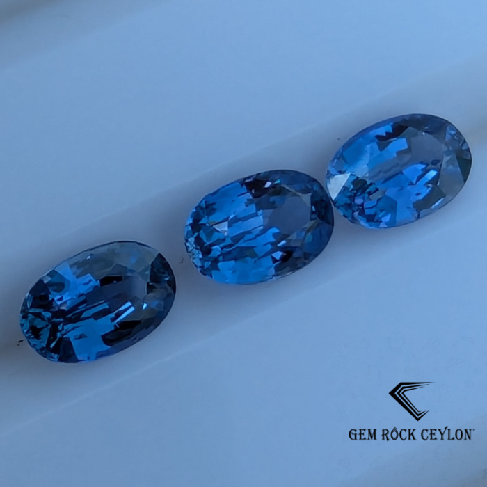 Natural Blue Sapphire Set - Image 7