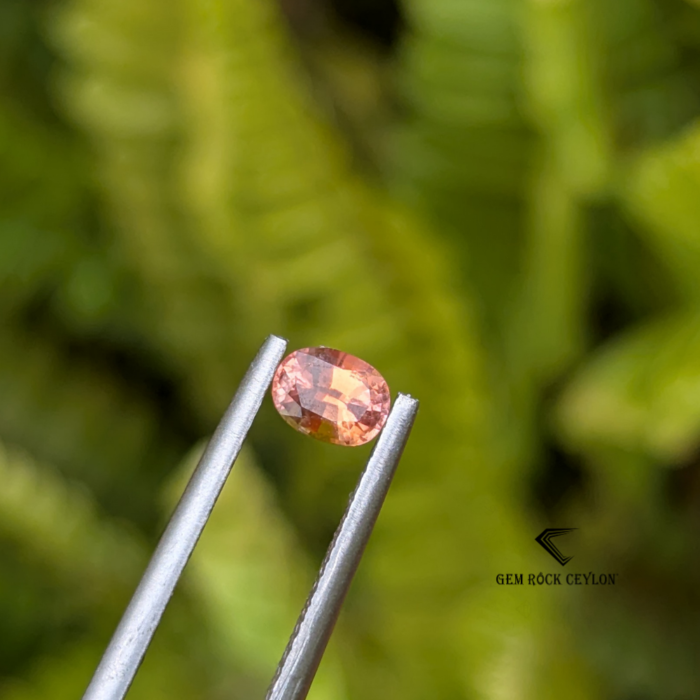 heated Padparadscha Sapphire - Image 5