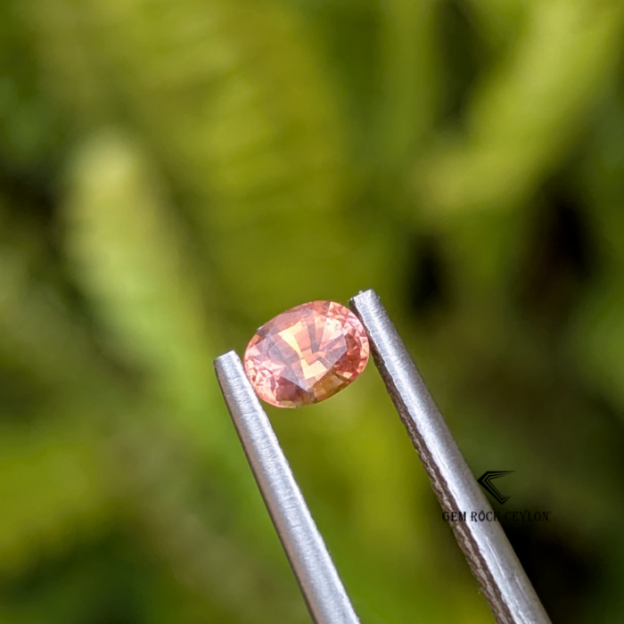 heated Padparadscha Sapphire - Image 3