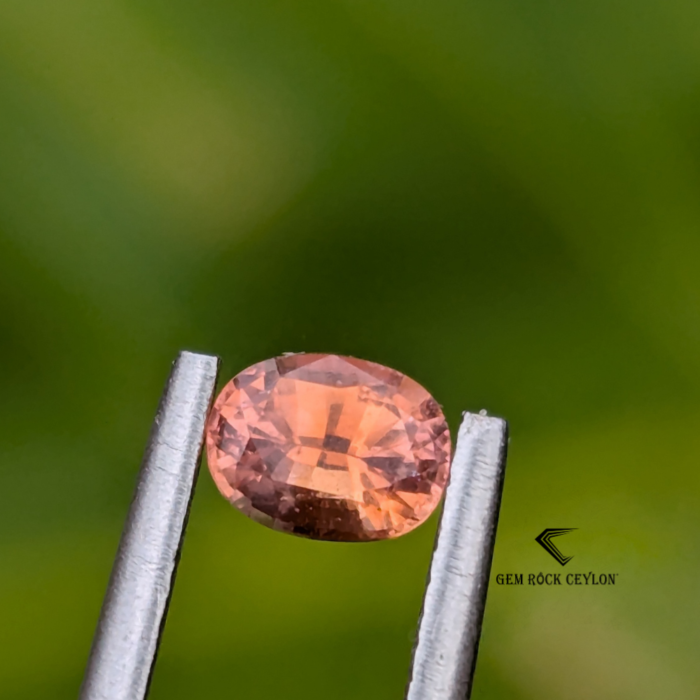 heated Padparadscha Sapphire - Image 4