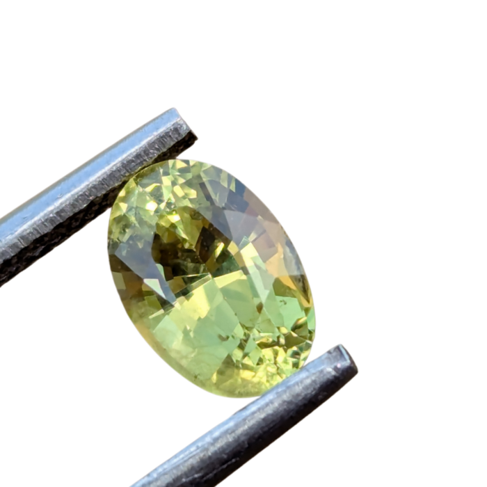 Explore a natural chrysoberyl