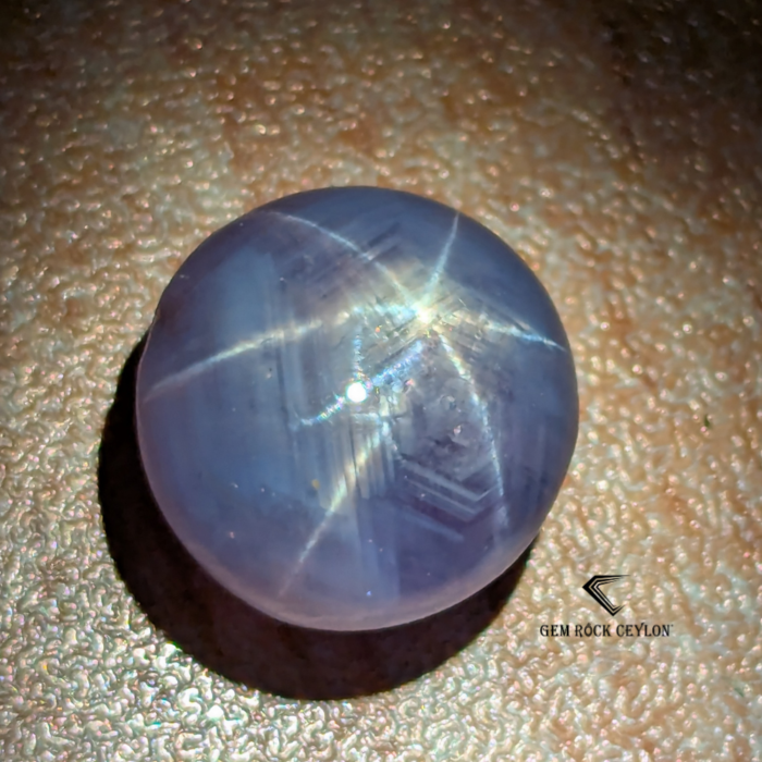 natural purple star sapphire - Image 4