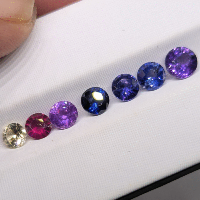 Natural Sapphire Parcel – 4.22 ct (7 Pieces) - Image 2