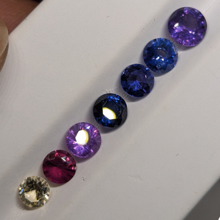 Natural Sapphire Parcel – 4.22 ct (7 Pieces) - Image 3