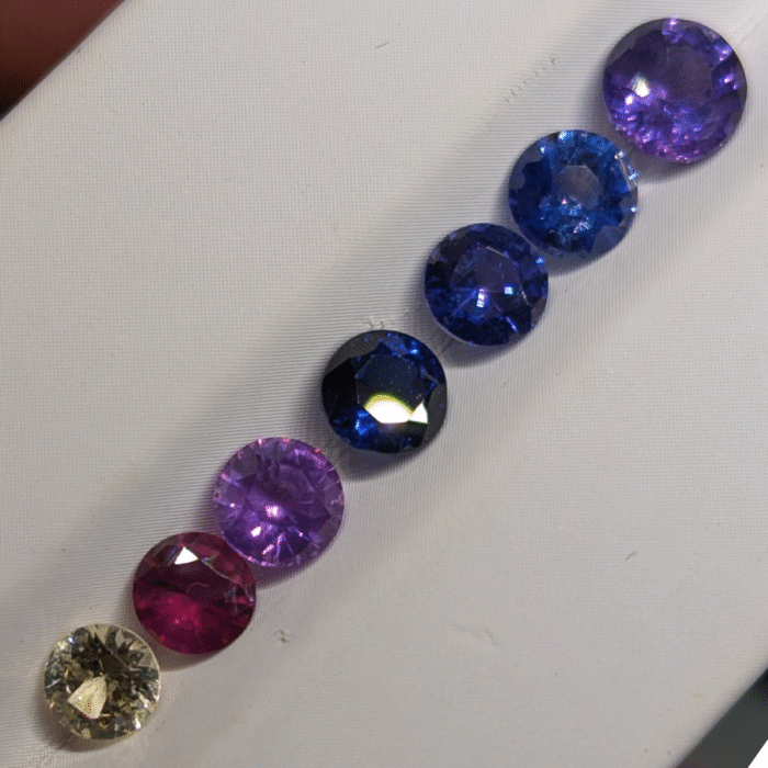 Natural Sapphire Parcel – 4.22 ct (7 Pieces) - Image 5