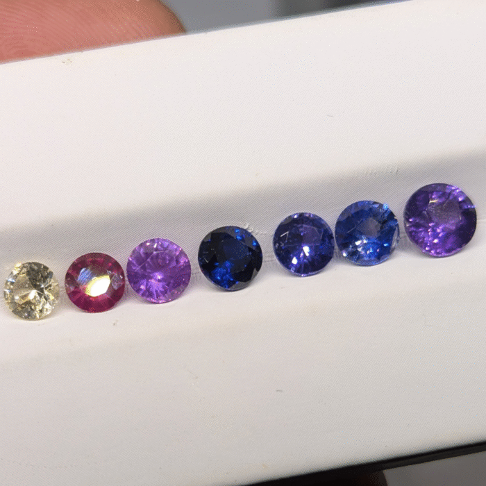 Natural Sapphire Parcel – 4.22 ct (7 Pieces) - Image 6